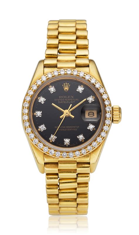 rolex lady-datejust gold diamanten|Rolex lady Datejust diamond bezel.